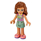LEGO Olivia with Sand Green Skirt Minifigure