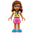 LEGO Olivia with Yellow Vest Top Minifigure