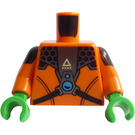 LEGO Orange Alien Torso (973)