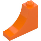 LEGO Orange Bogen 1 x 3 x 2 mit Inside Bogen (18653)