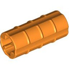 LEGO Naranja Eje Conector (Con reborde y agujero "x") (6538)