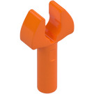 LEGO Arancione Barra 1 con Clip (con spazio nella clip) (41005 / 48729)