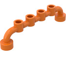 LEGO Orange Bar 1 x 6 med slutna knoppar (1764 / 6140)