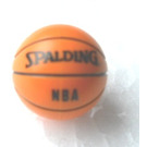 LEGO Orange Basketball with "SPALDING" and "NBA" (43702)