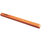 LEGO Oranje Balk 15 met 'splunk>' (Links) Sticker (32278)