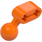 LEGO Orange Beam 2 with Angled Ball Joint (50923 / 59141)