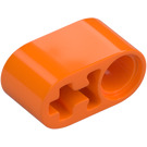 LEGO Oranje Balk 2 met As gat en Pin Gat (40147 / 74695)