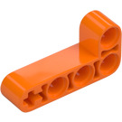 LEGO Orange Balken 2 x 4 Gebogen 90 Grad, 2 und 4 Löcher (32140 / 42137)