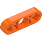 LEGO Orange Balken 3 x 0.5 Dünn mit Achse Löcher (6632 / 65123)