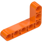 LEGO oranžová nosník 3 x 5 Ohnutý 90 stupně, 3 a 5 otvory (32526 / 43886)