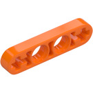 LEGO Oranje Balk 4 x 0.5 Dun met As Gaten (32449 / 63782)