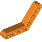 LEGO Orange Strahl Gebogen 53 Grad, 4 und 4 Löcher (32348 / 42165)