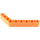 LEGO Orange Strahl Gebogen 53 Grad, 4 und 6 Löcher (6629 / 42149)