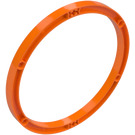 LEGO Orange Faisceau Cercle 15 x 15 (3250)