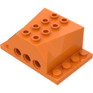 LEGO Oranje Bonnet 6 x 4 x 2 (45407)