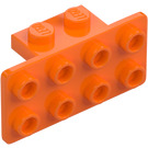 LEGO Orange Fäste 1 x 2 - 2 x 4 (21731 / 93274)