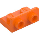 LEGO Orange Bracket 1 x 2 with 1 x 2 Up (99780)