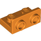 LEGO Oranje Beugel 1 x 2 met 1 x 2 Omhoog (99780)
