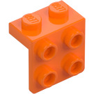 LEGO Naranja Soporte 1 x 2 con 2 x 2 (21712 / 44728)