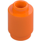 LEGO Orange Brique 1 x 1 Rond avec tenon ouvert (3062 / 35390)