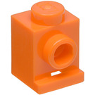 LEGO Orange Brick 1 x 1 with Headlight and Slot (4070 / 30069)