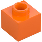 LEGO Orange Stein 1 x 1 x 0.7 (86996)