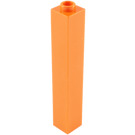 LEGO Orange Brique 1 x 1 x 5 avec goujon creux (2453)