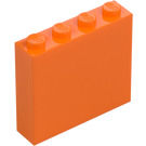 LEGO Orange Brick 1 x 4 x 3 (49311)