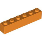 LEGO Orange Backstein 1 x 6 (3009 / 30611)