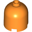 LEGO Oranje Steen 2 x 2 x 1.7 Ronde Cilinder met Dome Top (26451 / 30151)