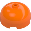 LEGO Orange Brique 3 x 3 Rond Dome (49308)