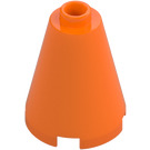 LEGO Orange Kegel 2 x 2 x 2 (Offene Noppe) (3942 / 14918)