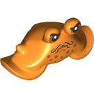 LEGO Orange Crab Head with Fu Manchu Moustache (102778)