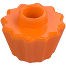 LEGO oranžová Cupcake Liner s plochým vrškem (79743)