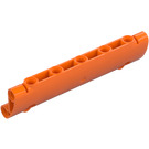 LEGO Orange Curved Panel 11 x 3 with 2 Pin Holes (62531)