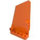 LEGO Orange Curved Panel 18 Right (64682)