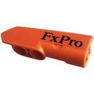 LEGO Orange Curved Panel 21 Right with 'FxPro' Sticker (11946)