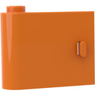 LEGO Orange Tür 1 x 3 x 2 Links mit festem Scharnier (3189)