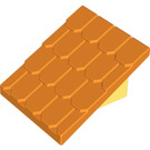 LEGO Orange Duplo Shingled Roof 2 x 4 x 2 (73566)