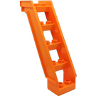 LEGO Orange Duplo Staircase 5 Steps (2212)