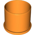 LEGO Orange Duplo Tube Gerade (31452)