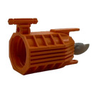 레고 주황색 Electric Motor 1.5V ~을 위한 Floating Boats ~와 함께 Propellor (48083)