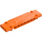 LEGO Orange Plat Panneau 3 x 11 (15458)