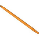 LEGO Orange Flexible Ribbed Hose (19 Studs Long) with 8 mm ends (14925 / 57539)