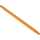 LEGO Orange Flexibel Räfflad Slang (19 Knoppar Lång) med 8 mm ends (14925 / 57539)