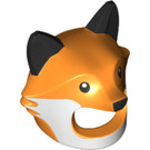 LEGO Oranje Fox Costume Hoofddeksel  (61876)