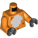 LEGO Orange Fox Costume Minifig Torso (973 / 76382)