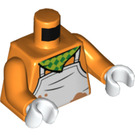 LEGO Orange Goofy Minifig Torso (973 / 76382)