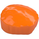 LEGO Oranje Haar met Plat Top (25379)