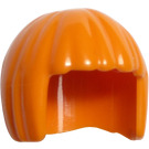 LEGO Orange Hair with Short Bob Cut  (27058 / 62711)